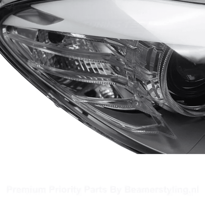 H7 Koplampen - BMW F10 / F11 - LED Angel Eyes | 2010 - 2013 — Rechts (Bijrijderskant) - Beamerstyling.nl