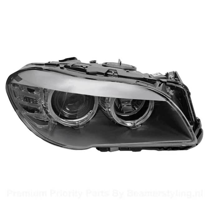 H7 Koplampen - BMW F10 / F11 - LED Angel Eyes | 2010 - 2013 — Rechts (Bijrijderskant) - Beamerstyling.nl