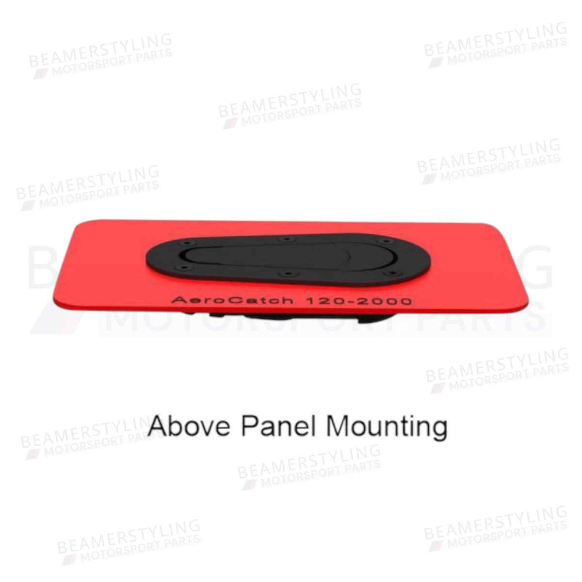 Hood Pins - AeroCatch® 120 - 2000 - Above Panel - Zonder slot | ABS/Aluminium - Beamerstyling.nl