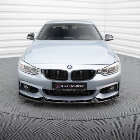 Front Lip V4 - BMW F32 / F33 / F36 - M Pakket - Maxton Design