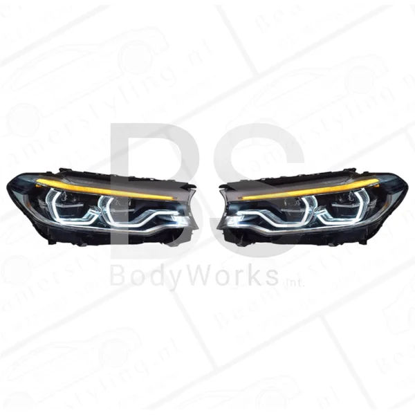 Koplampen Set - BMW G30 / G31 - Angel Eyes - Full LED - 2017-2020