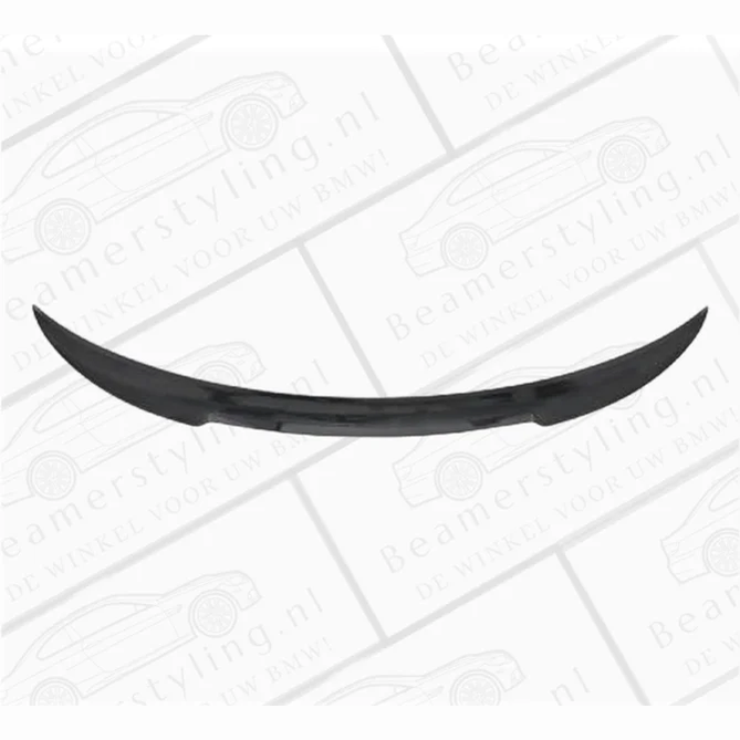 V-Style Spoiler BMW E90 Sedan Glanzend Zwart