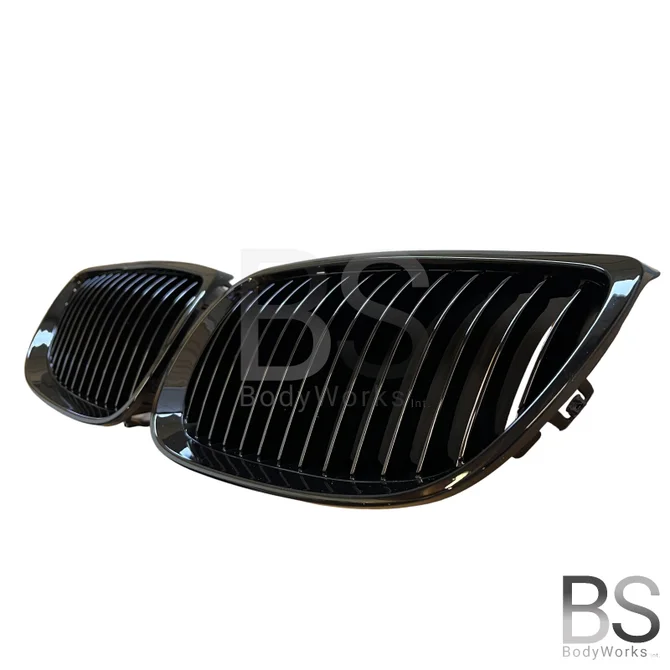 Nieren - BMW E92 / E93 - Hoogglans Zwart | 2006-2010