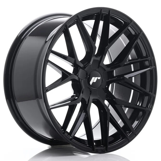 Jr-Wheels - Jr 28 Velg - Aluminium | 19X9,5 Et 35-40 | Glossy Black — 5X112 / Et 36