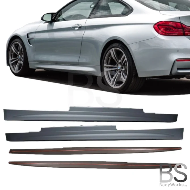 Side Skirts + Extensions - BMW F32 / F33 - M Pakket | 2013-2021