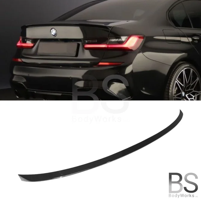 Spoiler Lip - BMW G20 Sedan - M Look - Metallic Zwart