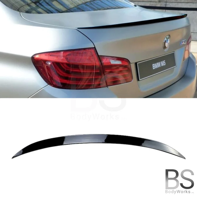 Spoiler - BMW F10 Sedan - M5 Look - Hoogglans Zwart