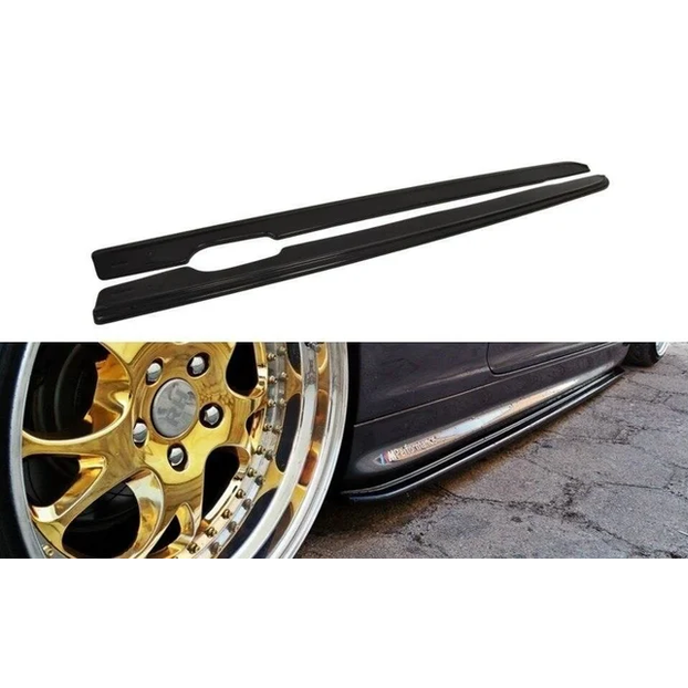 Side Skirt Extensions V1 - BMW E46 Coupé / Cabrio - M Pakket - Maxton Design