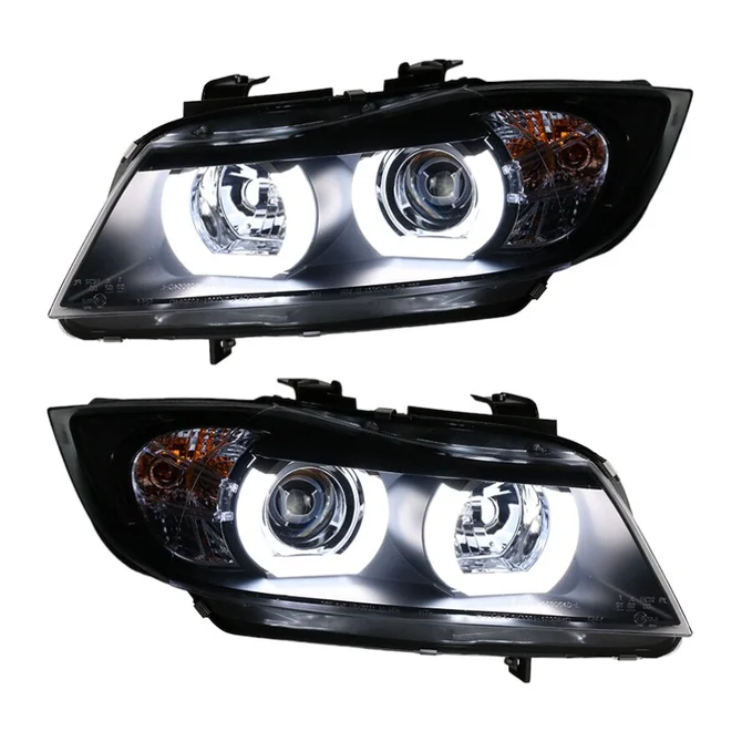 H7 Koplampen - BMW E90 / E91 - 3D LED Angel Eyes | 2005-2008