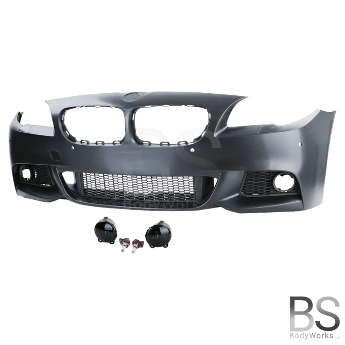 Voorbumper - BMW F10 / F11 - M Pakket Look - PDC + Smoke Mistlampen