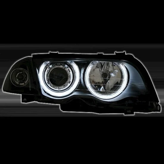 Koplampen - BMW E46 Sedan / Touring - Ccfl Angel Eyes | 1998-2001