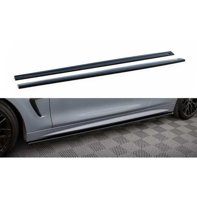 Side Skirt Extensions V1 - BMW F32 / F33 - M Pakket - Maxton Design