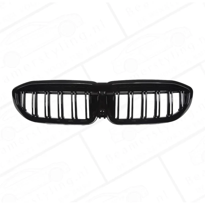 Nieren - BMW G20 / G21 - M Look - Hoogglans Zwart | 2019-2022