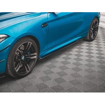 Side Skirt Extensions V2 - BMW M2 F87 - Maxton Design | 2016-2020