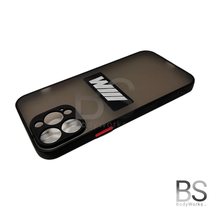 Telefoon Hoesje - Met M Logo Design - Apple Iphone 13 / 14 / 15 — Apple Iphone 13 Pro