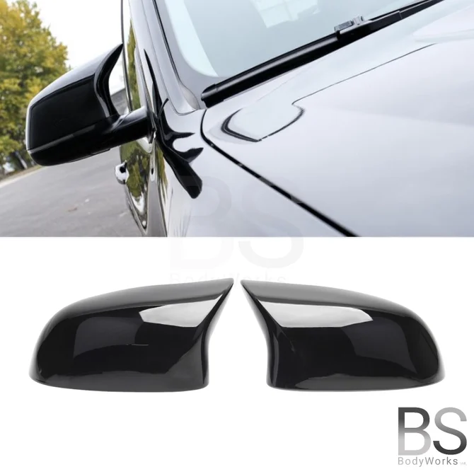 Spiegelkappen - BMW X5 F15 - M Look - Hoogglans Zwart | 2013-2018