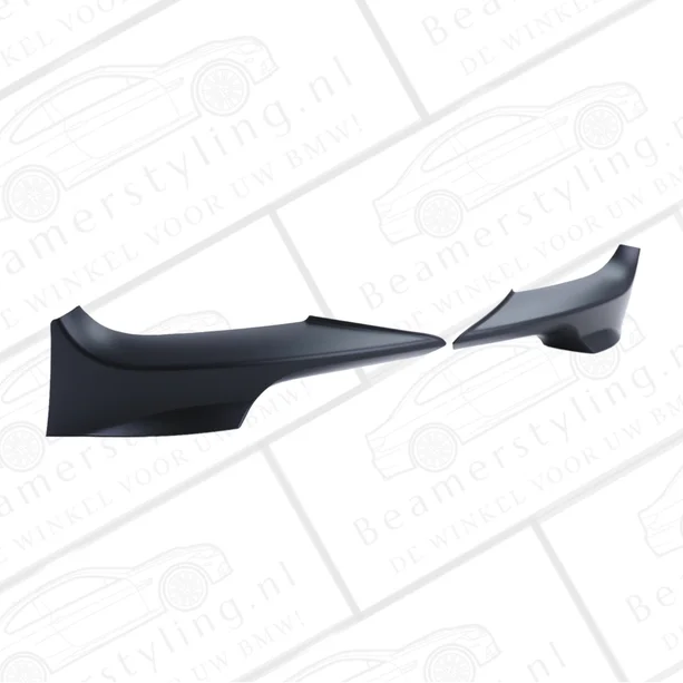 Splitters - BMW E92 / E93 - Voor M Pakket - Mat Zwart | 2006-2010