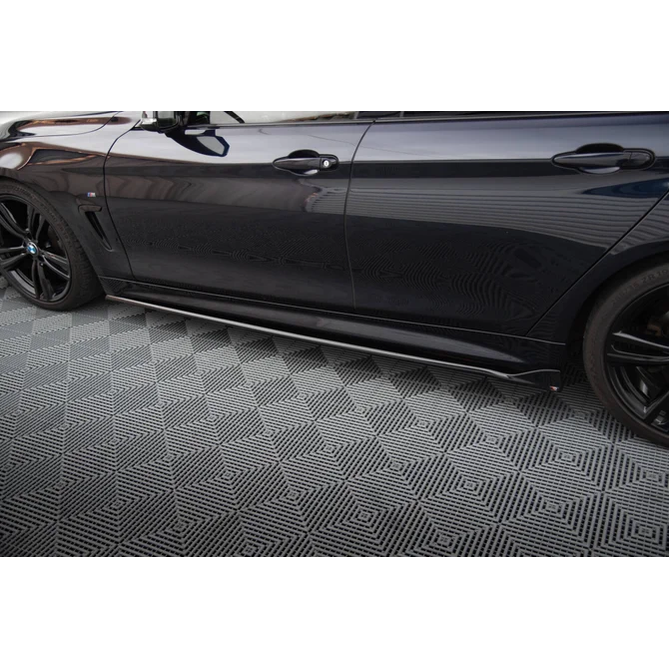 Side Skirt Extensions - BMW F36 Gran Coupé - M Pakket - Maxton Design