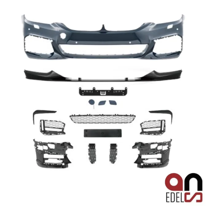 Voorbumper + Lip An - BMW G30 / G31 - M Performance Look - 6X PDC | 17-20