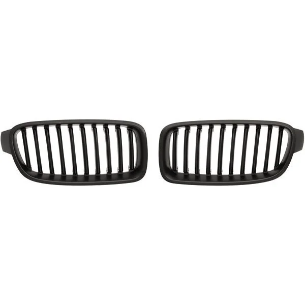 Nieren / Grill Delen Mat Zwart BMW 3 Serie F30 / F31