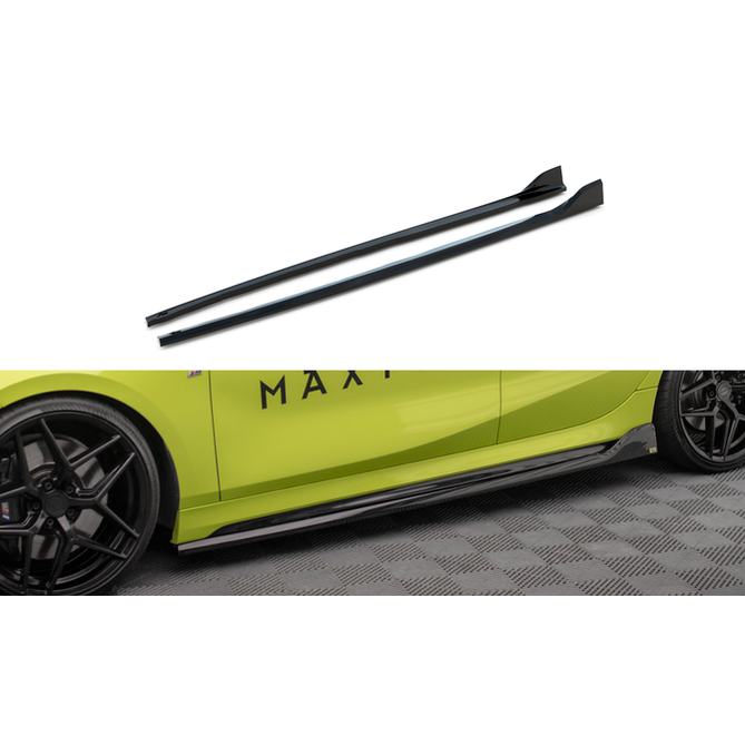 Side Skirt Extensions V5 - BMW F40 - M Pakket - Maxton Design | 19-