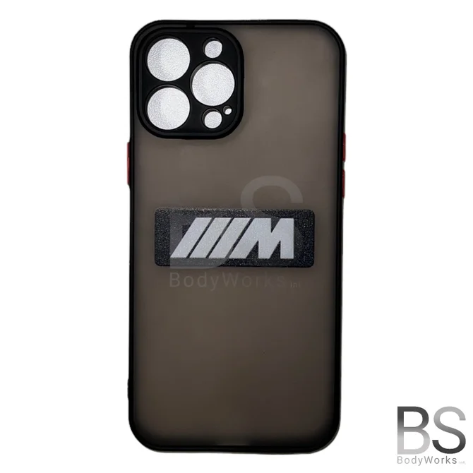 Telefoon Hoesje - Met M Logo Design - Apple Iphone 13 / 14 / 15 — Apple Iphone 15 Pro Max