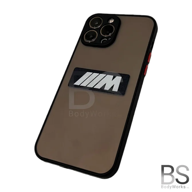 Telefoon Hoesje - Met M Logo Design - Apple Iphone 13 / 14 / 15 — Apple Iphone 15