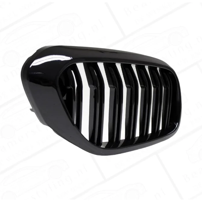 Nieren - BMW G30 / G31 - Hoogglans Zwart - Dubbelspijls | 17-20
