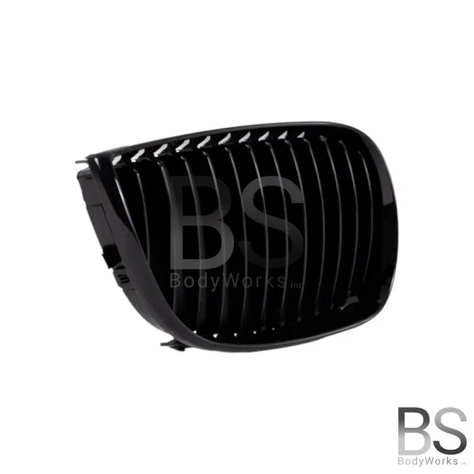 Nieren - BMW 1 Serie E87 & E81 - Hoogglans Zwart | Ook Voor M