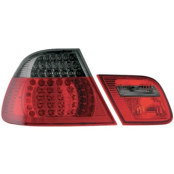 LED Achterlichten - BMW E46 Coupé - Rood/Smoke | 03-06