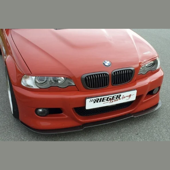 Front Spoiler Rieger Tuning M3 Bumper BMW 3 Serie E46 Sedan / Touring.
