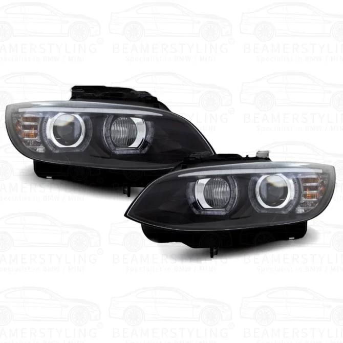 Koplampen D1S - BMW E92 / E93 - 3D LED Angel Eyes | 2007-2010 — Met Afs-Systeem