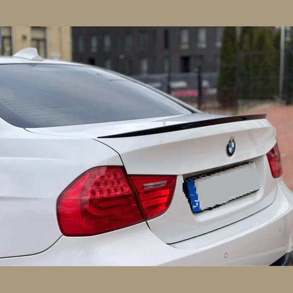 Kofferbak Spoiler - BMW E90 Sedan - Glanzend Zwart