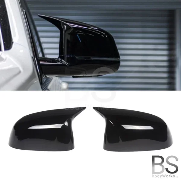 Spiegelkappen - BMW X5 G05 - M Look - Hoogglans Zwart | 2018-2023
