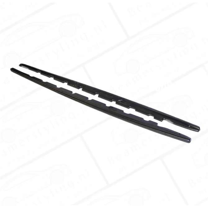 Side Skirts Extensions - BMW F40 - Voor M Pakket | Mat Zwart