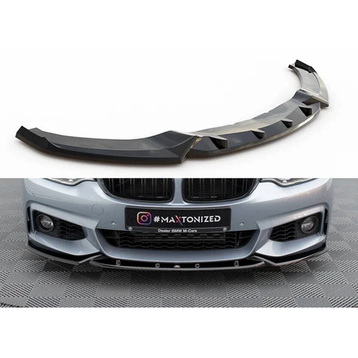Front Lip V3 - BMW F32 / F33 / F36 - M Pakket - Maxton Design