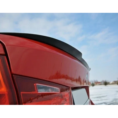Spoiler Lip - BMW F30 Sedan - Hoogglans Zwart - Maxton Design