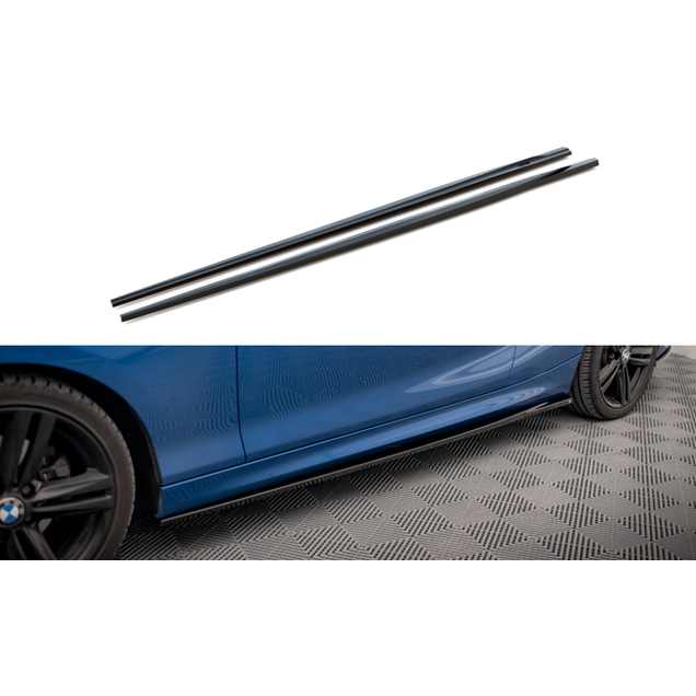 Side Skirt Extensions - BMW F22 / F23 - M Pakket - Maxton Design | 13-21