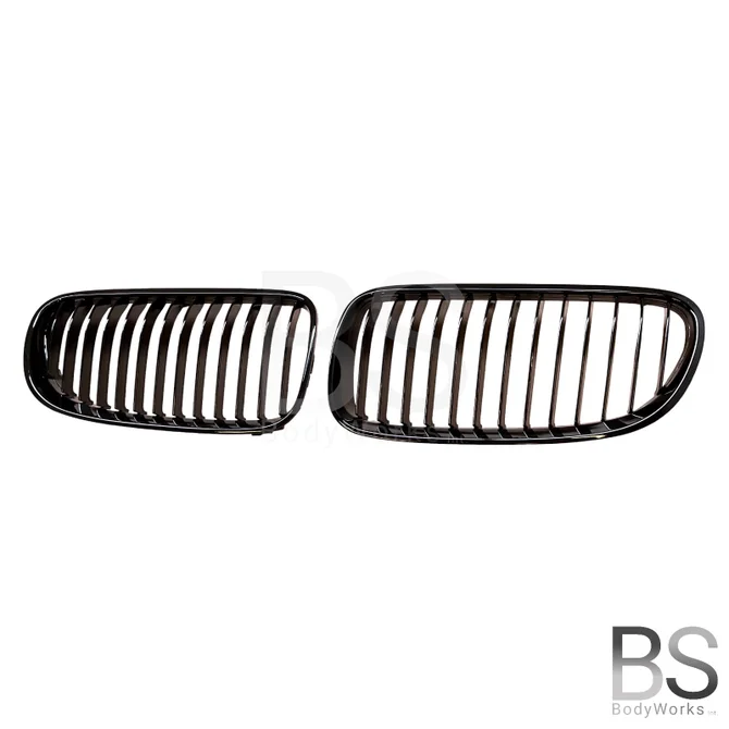 Nieren - BMW E92 / E93 - Hoogglans Zwart | 2010-2013