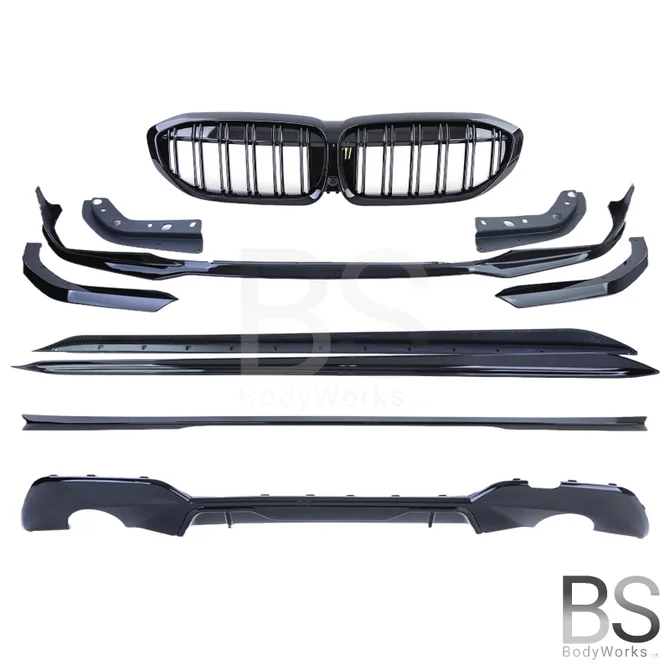 Pakket Deal V2 - BMW G20 Sedan - M Performance Look | 2019-2022 — M Performance Look Nieren