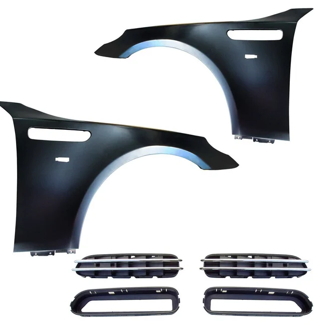 Zij Schermen - BMW E60 / E61 - M5 Look | 03-10 — Bijrijderskant