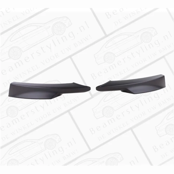 M Pakket Splitters Mat Zwart BMW E90 / E91 2008-2013