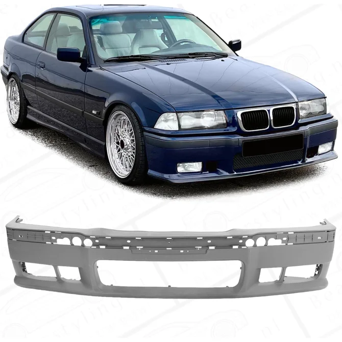 Voorbumper - BMW E36 - M Pakket Look - Zonder Toebehoren