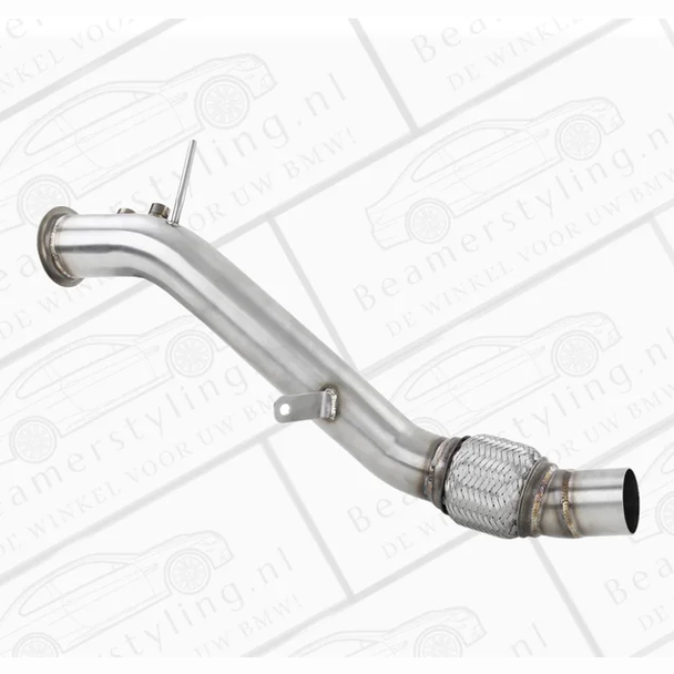 Downpipe - BMW E81 / E82 / E87 / E88 - Rvs - N47 Motor