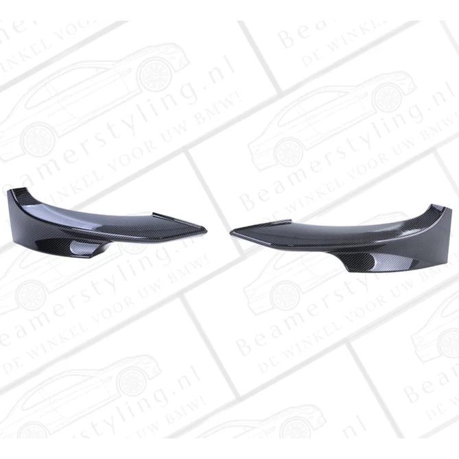 Splitters - BMW E92 / E93 - Voor M Pakket - Carbon Look | 2010-2014