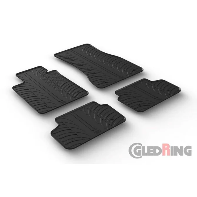Vloermatten - BMW G30 / G31 - Rubber | Incl Montageclips