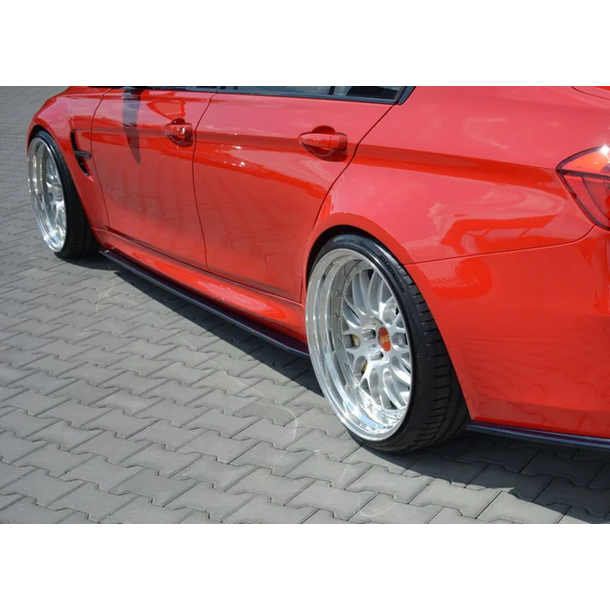 Side Skirt Extensions - BMW M3 F80 & M4 F82 / F83 - Maxton Design