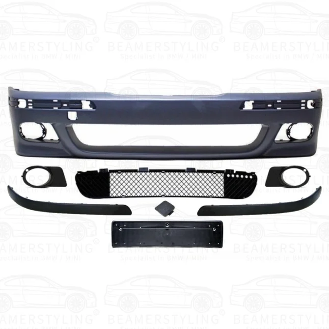 Voorbumper - BMW E39 Sedan / Touring - M Pakket Look | 95-03 — Geen PDC + Geen Sra
