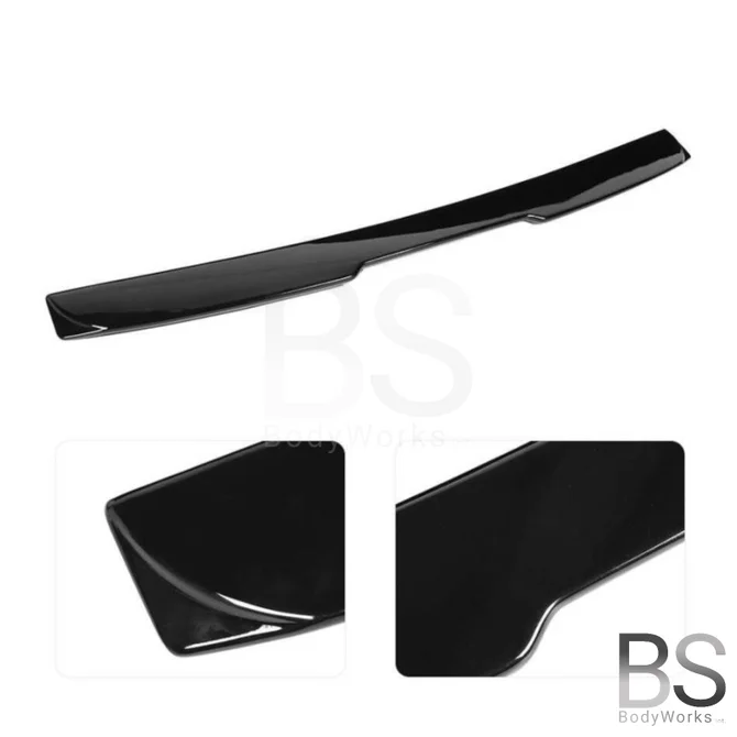 Raamspoiler - BMW 5 Serie E60 Sedan - Ac Look | Hoogglans Zwart