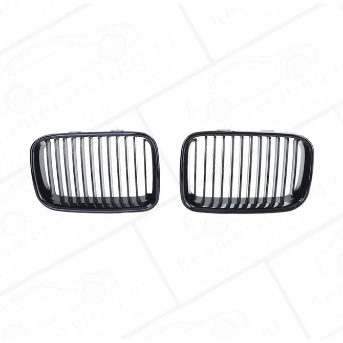 Nieren - BMW E36 - Hoogglans Zwart | 1991-1996